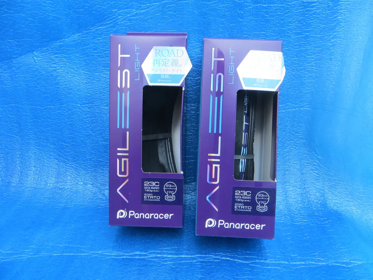 Never Used Panaracer Agilist Light Tire 700C X 23C Clincher Pair (25061618) 1