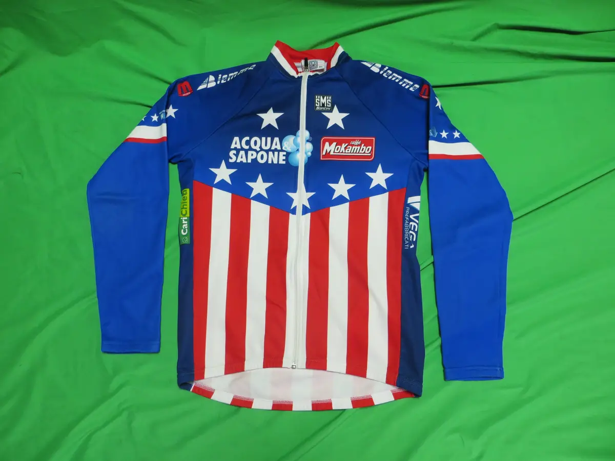 Santini Long Sleeve Jersey /Japanese 3Xl Size (American Xxl) 1
