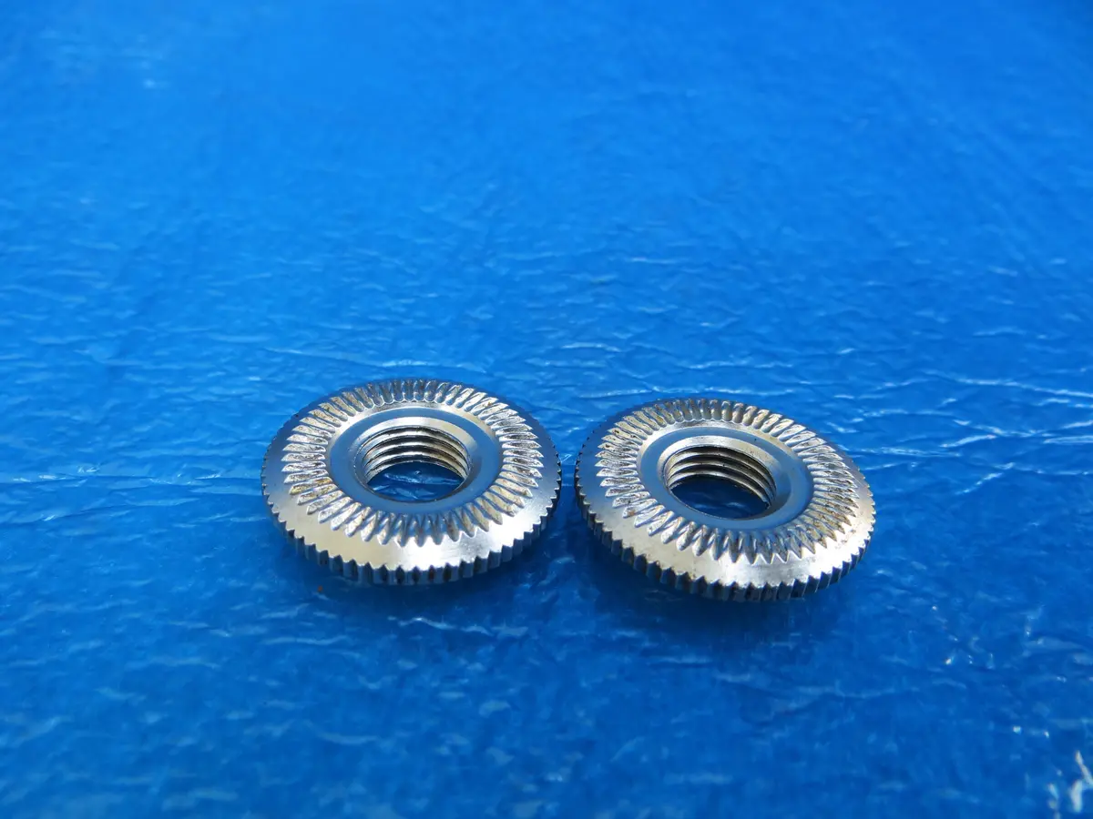 Shimano Dura Ace Hb-7600 Front Hub Cone Lock Nuts Pair (23042006) 1