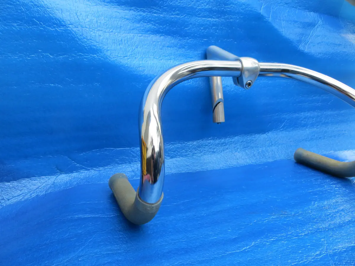 B123 380Mm Crmo Njs Handlebar, Nitto Jaguar, 100Mm/58 Degree Aa Njs Stem, Soyo Grips (24100304) 2