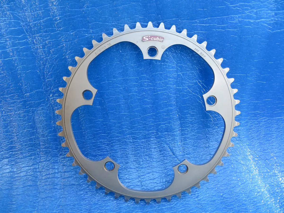 Sugino S-Cubic Matte Finish 144Bcd Njs Chainring 50T (26030804) 1