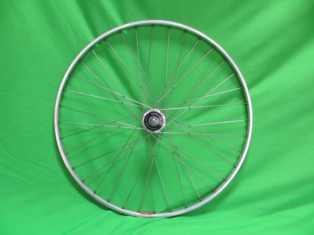 Araya Gold 16B 700C Tubular Njs Rim, Shimano Dura Ace Hb-7600 Njs 100Mm/9Mm Front Hub (24100606) 1