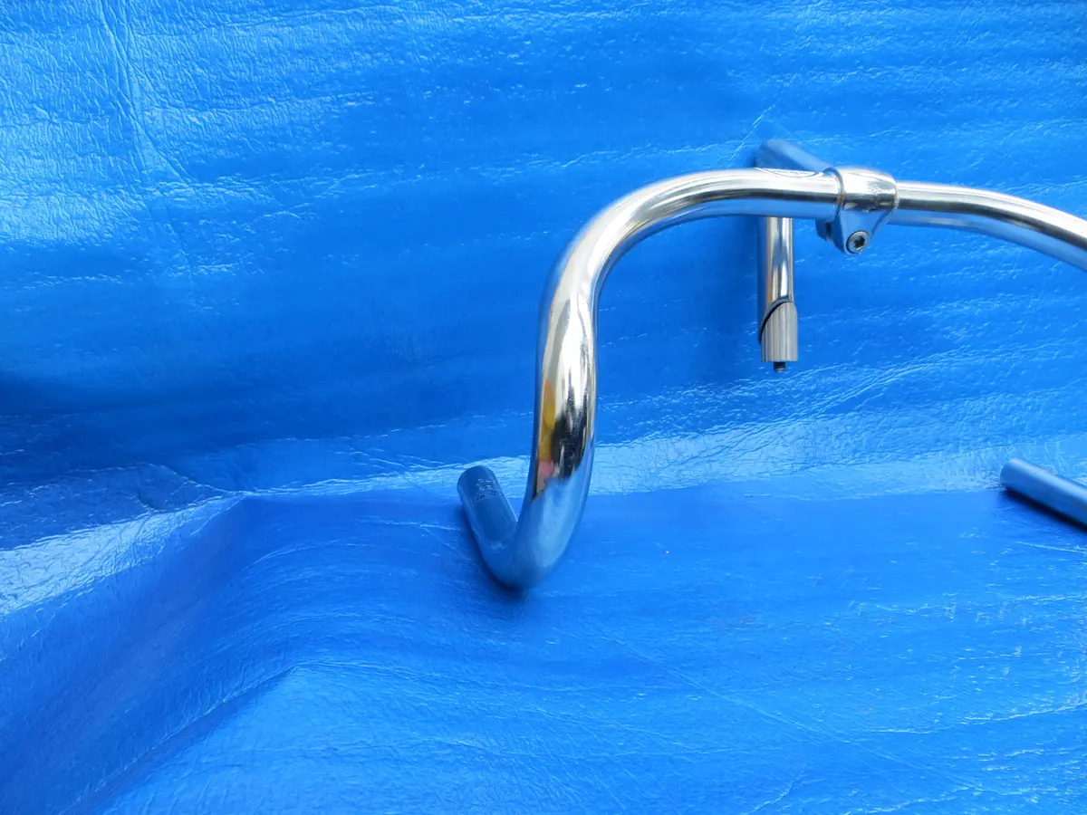 B123 370Mm Crmo Njs Handlebar, Nitto Jaguar 90Mm/58 Degree Steel Njs Stem (24100615) 2