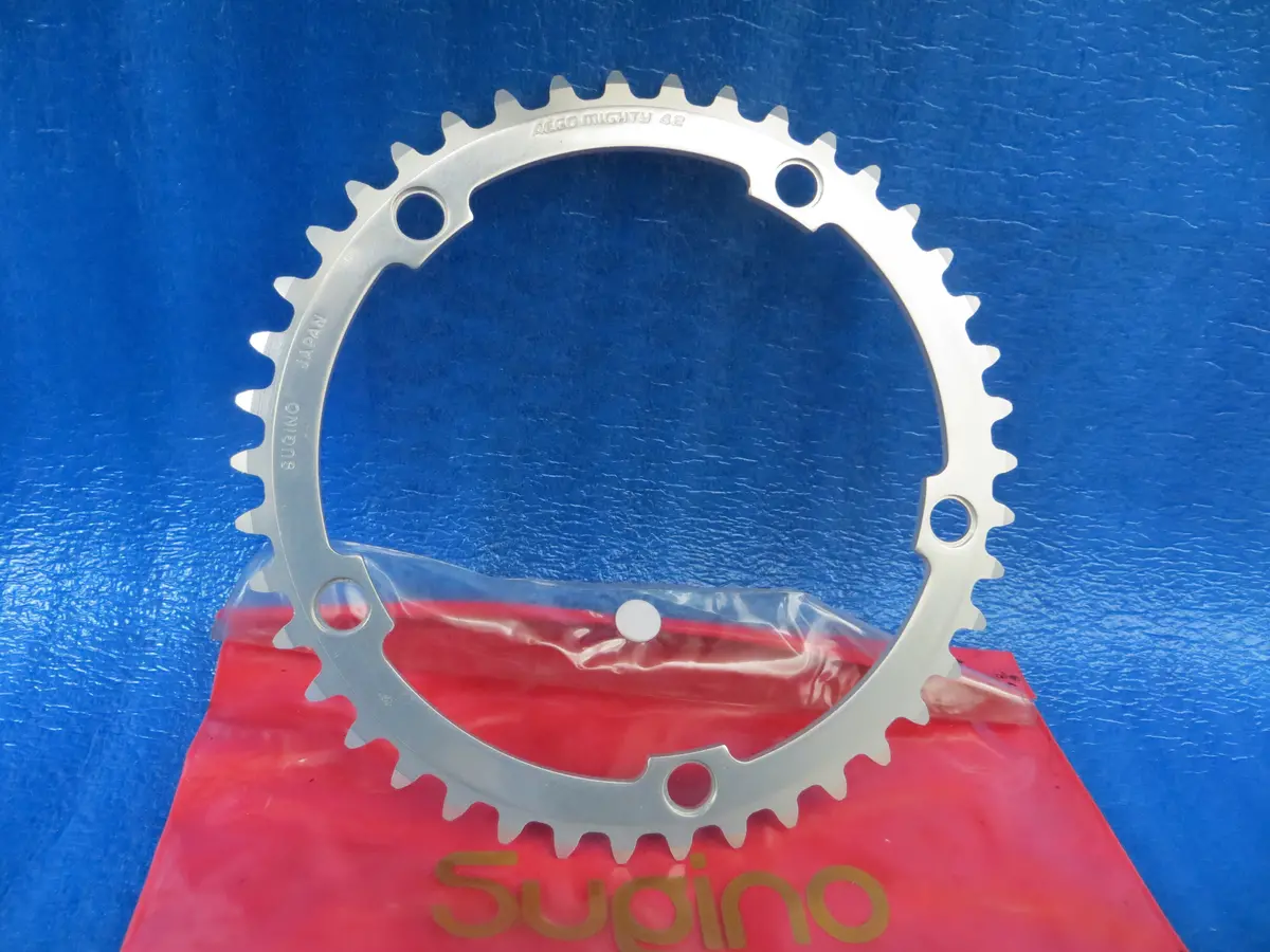 Never Used Sugino Aero Mighty 144Bcd 1/8" Njs Chainring 42T (24100807) 1