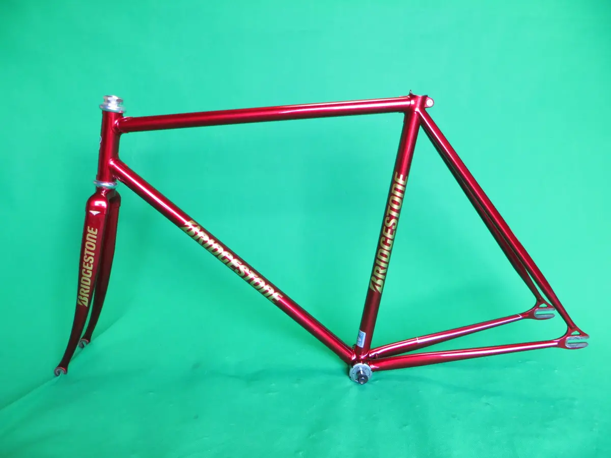 Bridgestone Columbus Max Fork // Candy Red // Dedacciai Zero Uno Tubing // 52Cm 1
