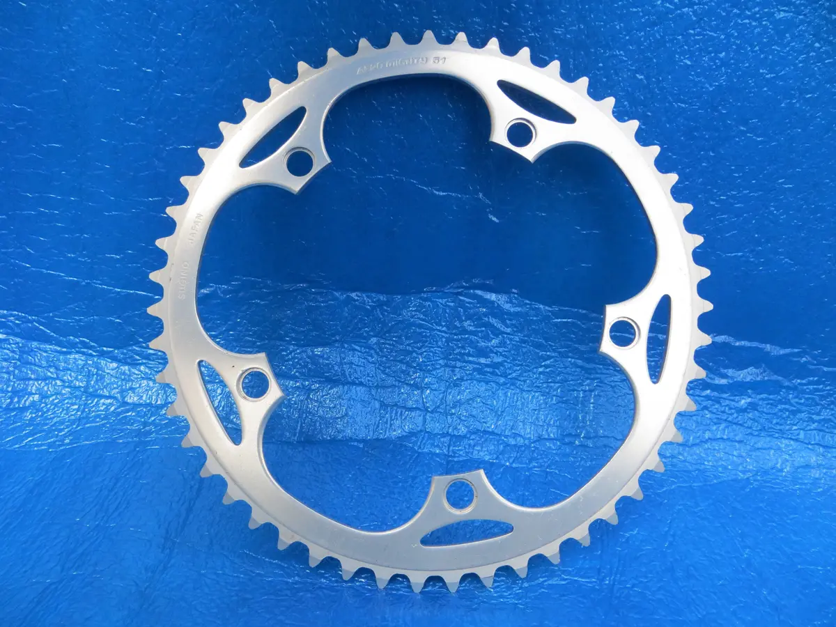 Sugino Aero Mighty 3/32" 144Bcd Chainring 51T Non Njs (23042917) 1