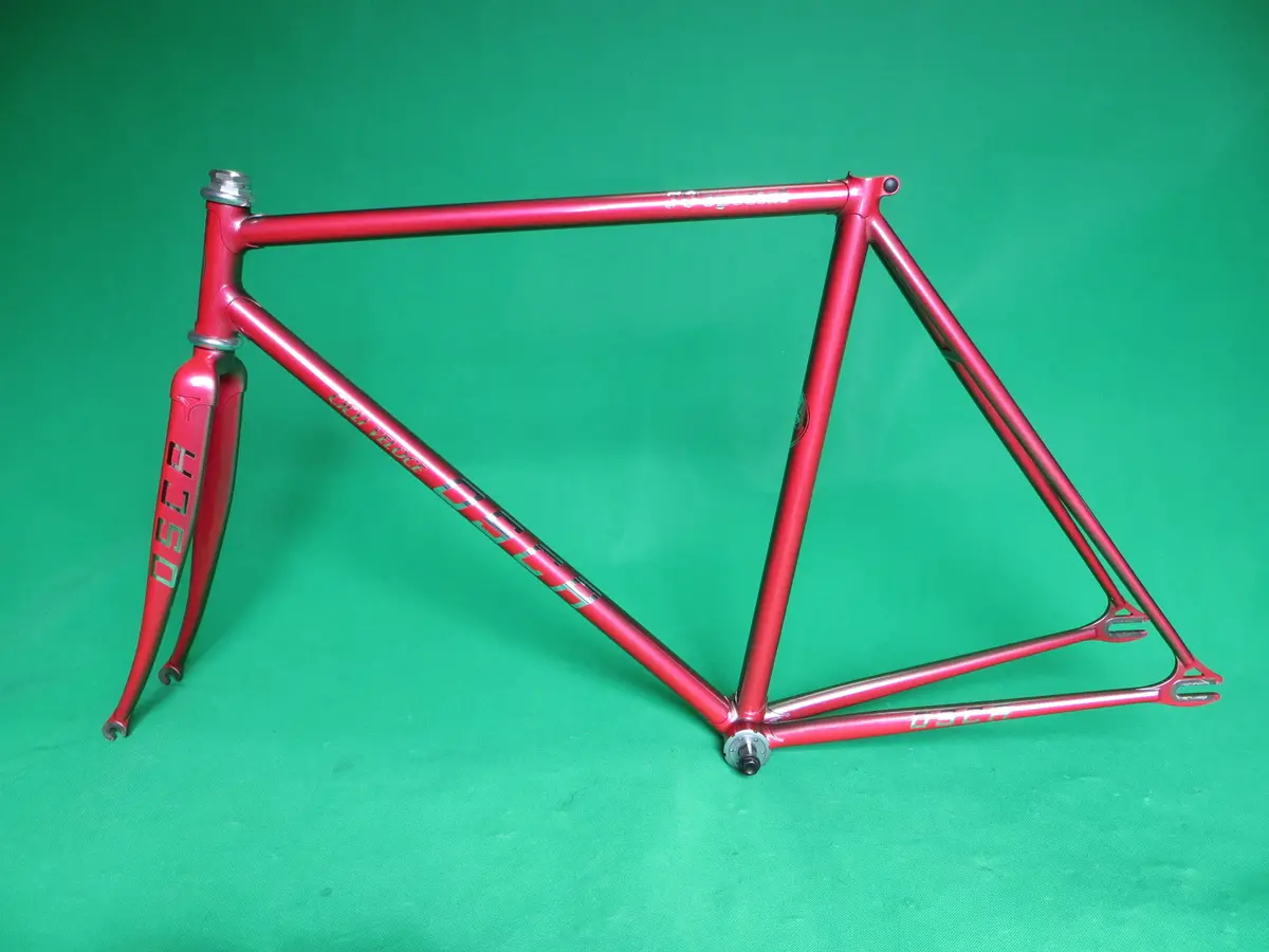 Osca //  Red Grey Metallic Fade //  Columbus Max Fork //  51.5Cm 1