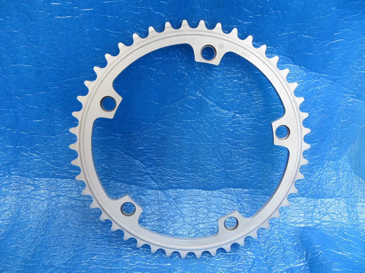 Sugino 75 1/8" 144Bcd Njs Matte Finish Chainring 46T (25070209) 1