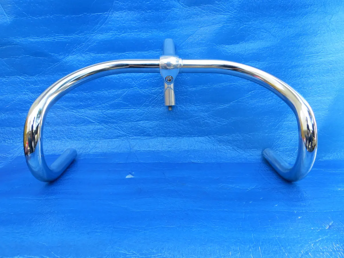 B123 390Mm Steel Njs Handlebar, Nitto Jaguar 110Mm/58 Degree Aa Njs Stem (24101303) 1