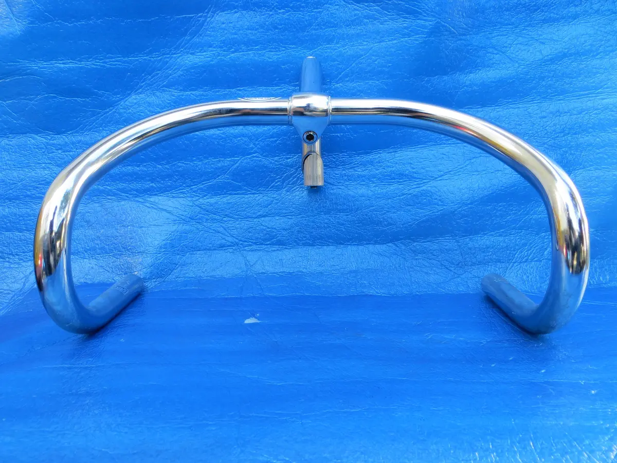 B123 370Mm Crmo Njs Handlebar, Nitto Jaguar 115Mm/58 Degree Steel Njs Stem (24101305) 1