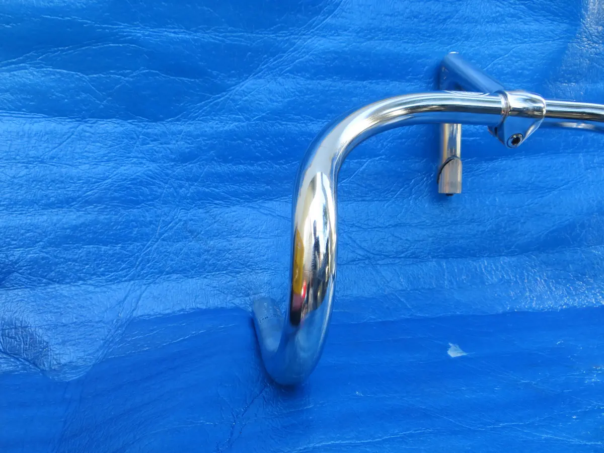 B123 370Mm Crmo Njs Handlebar, Nitto Jaguar 115Mm/58 Degree Steel Njs Stem (24101305) 2