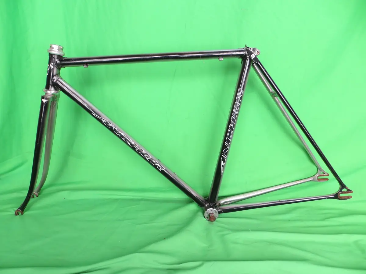Anchor Drilled For Brakes // Silver / Black Fade // 50Cm 1