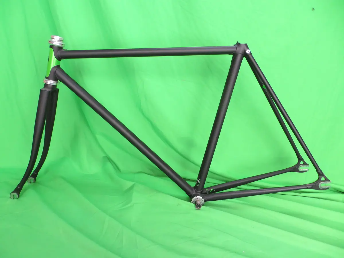 Panasonic // Matte Black / Green Metallic Two Tone // 51Cm 1