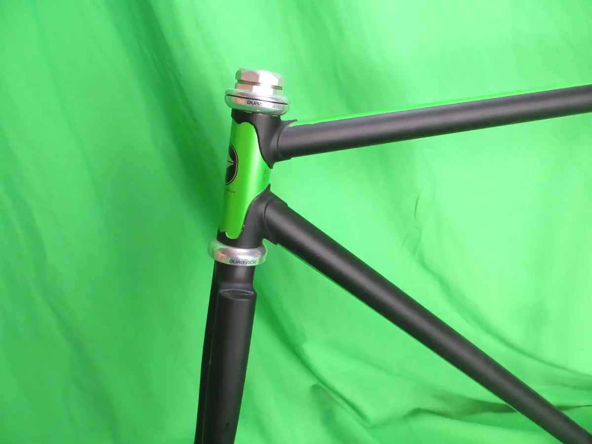 Panasonic // Matte Black / Green Metallic Two Tone // 51Cm 2