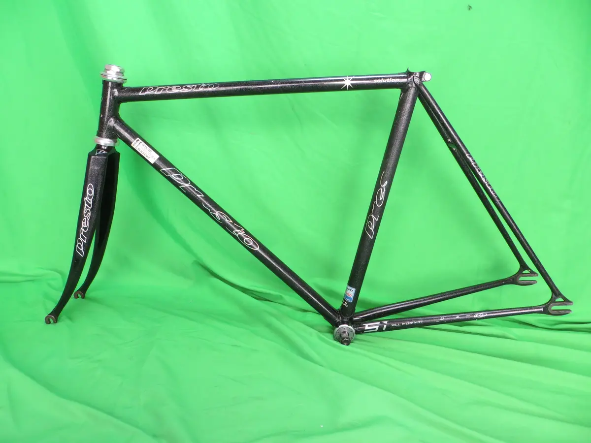 Presto Columbus Max Fork // Black With Silver Flake // 51Cm 1