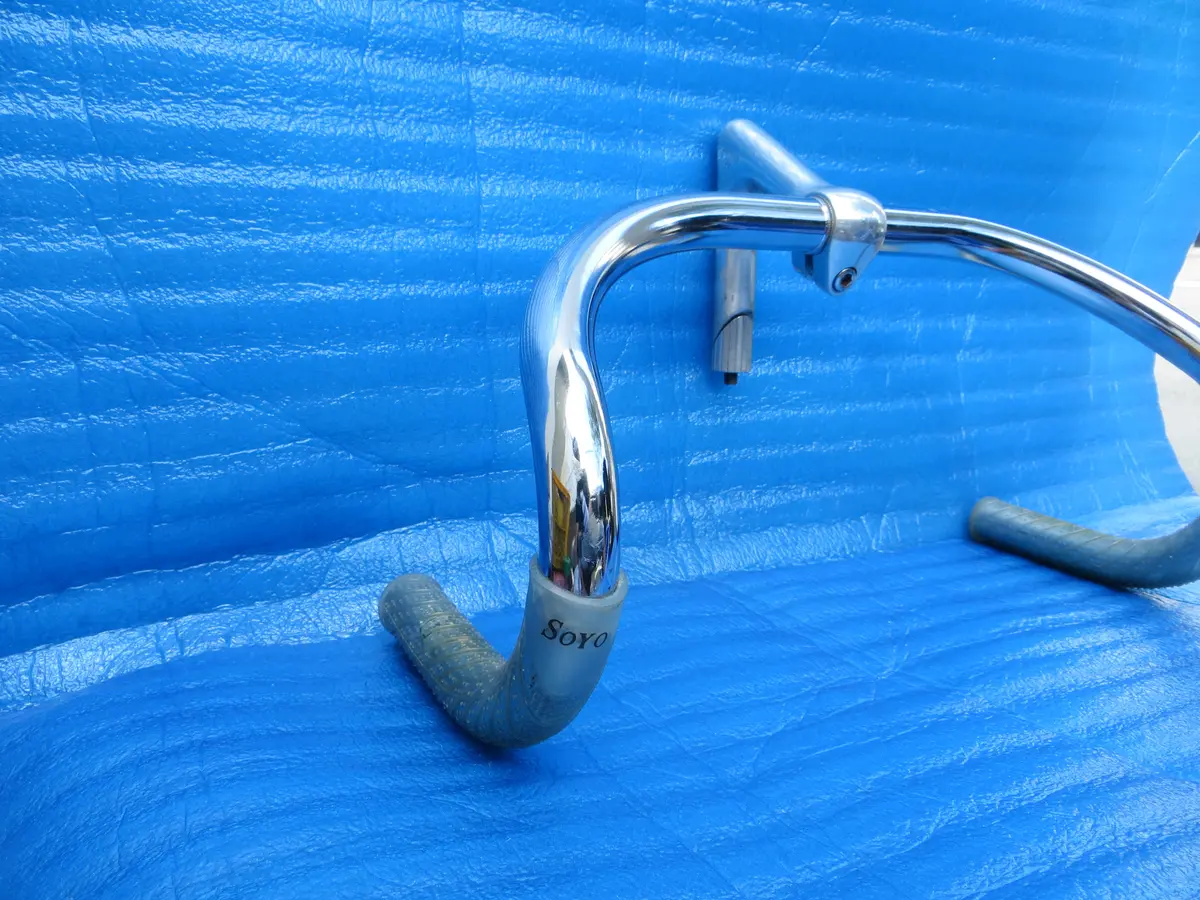 B123 380Mm Crmo Njs Handlebar, Nitto Jaguar 90Mm/58 Degree Aa Njs Stem, Soyo Grips (25072012) 2