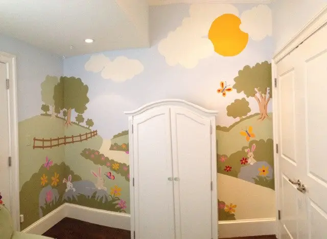 Garden Of Delights 2 Paint-By-Number Mural 2