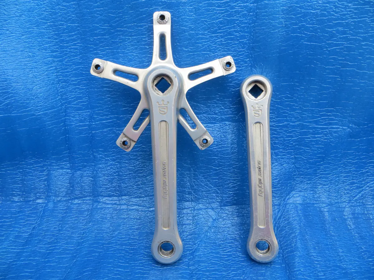 Vintage Sugino Super Mighty 144Bcd 165Mm Njs Crank Set (26032201) 1