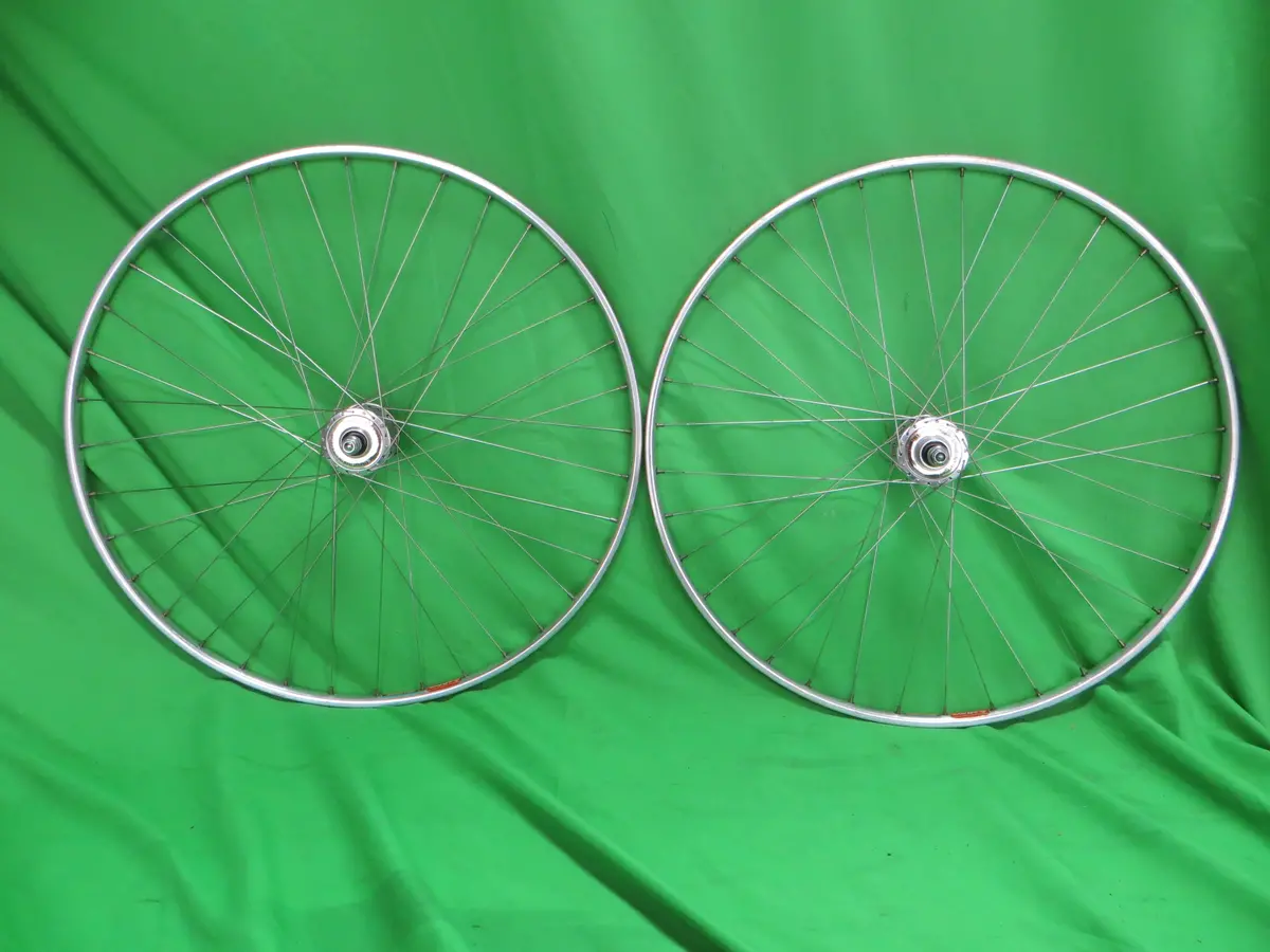 Araya Gold  World Champion 16B Njs 700C Tubular Njs Rims, Suntour Superbe Pro Njs Hubs 36H 120Mm (26032501) 1