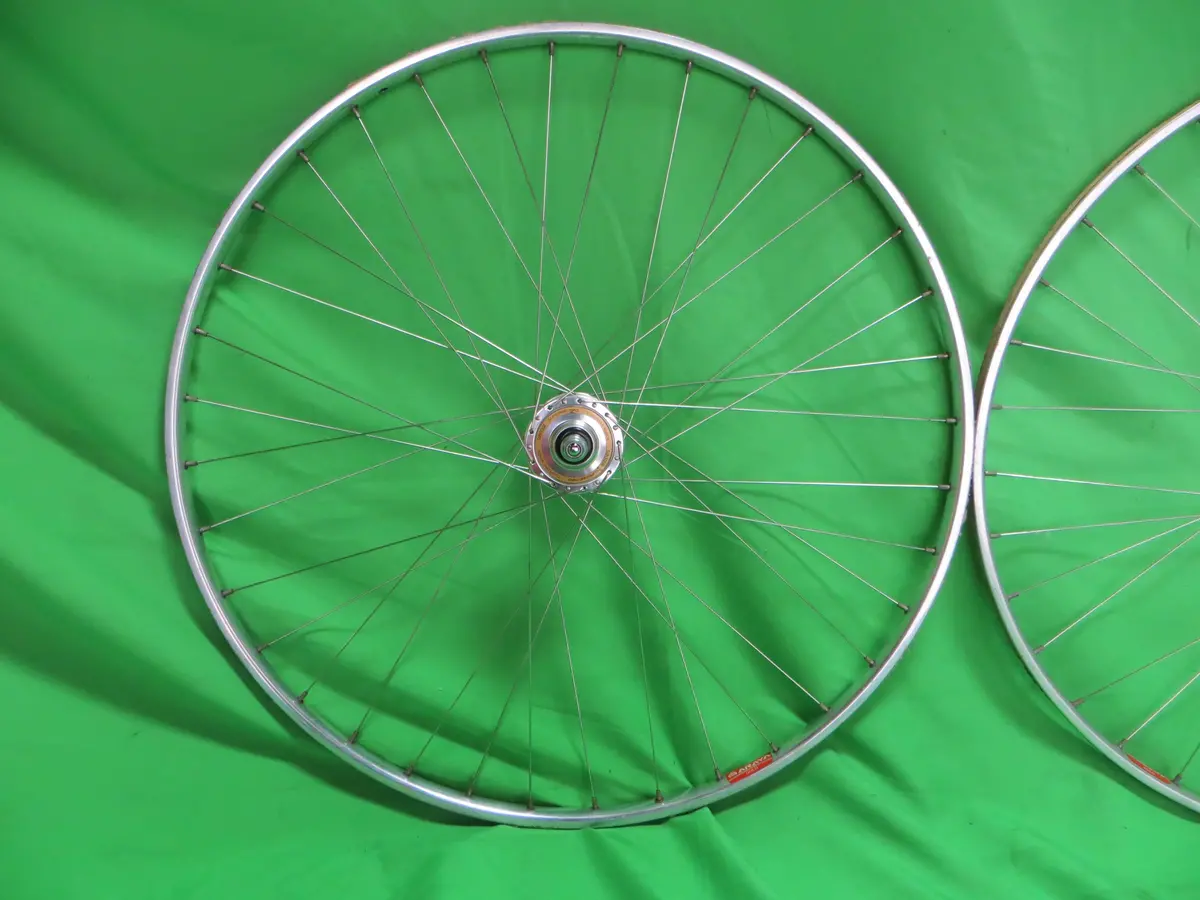 Araya Gold 16B Njs 700C Tubular Njs Rims, Suntour Superbe Pro Njs Hubs 36H 120Mm (26032502) 2