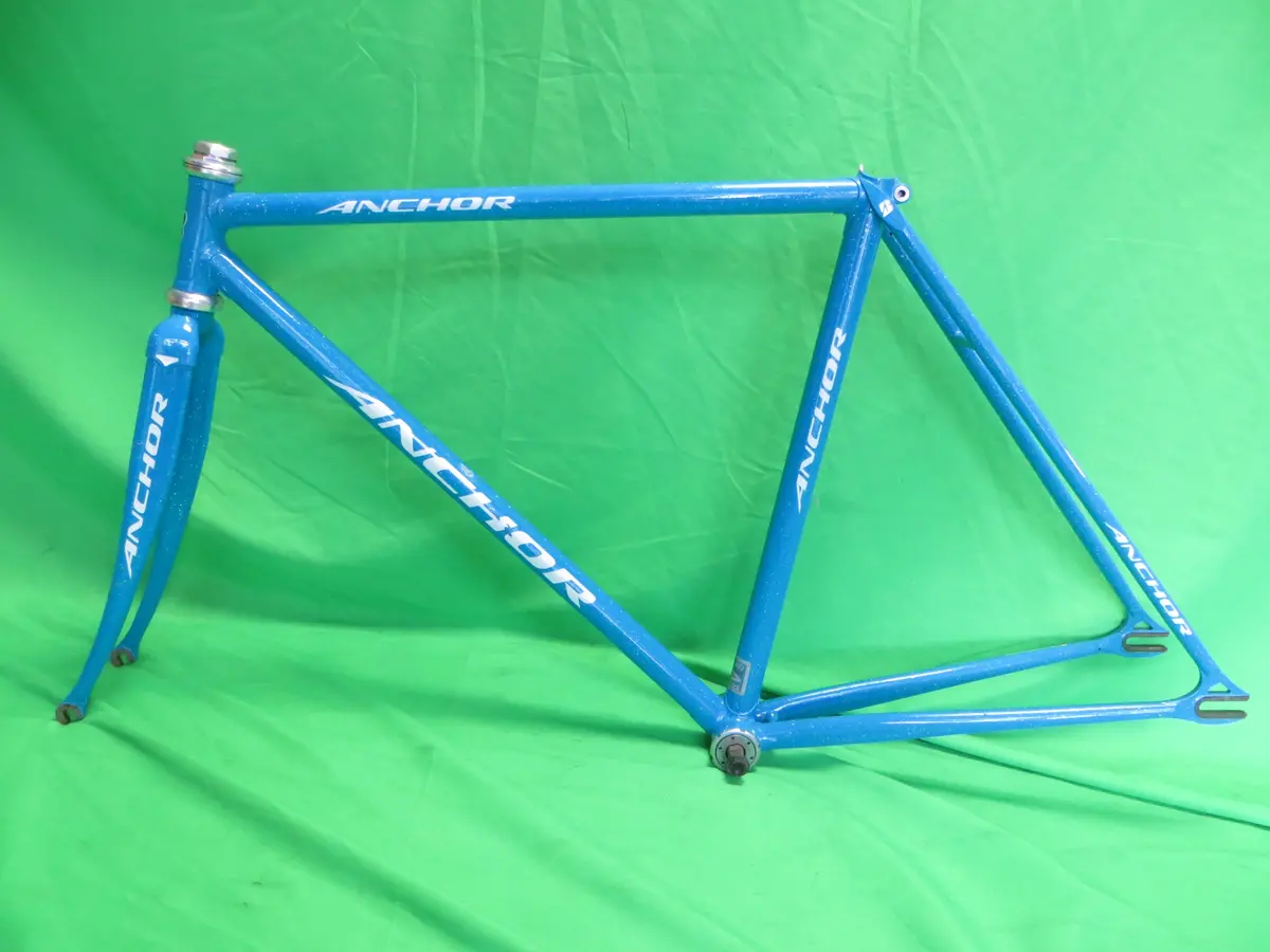 Anchor Columbus Max Fork Dedacciai Zero Uno // Light Blue With Rainbow Flake // 48.5Cm 1