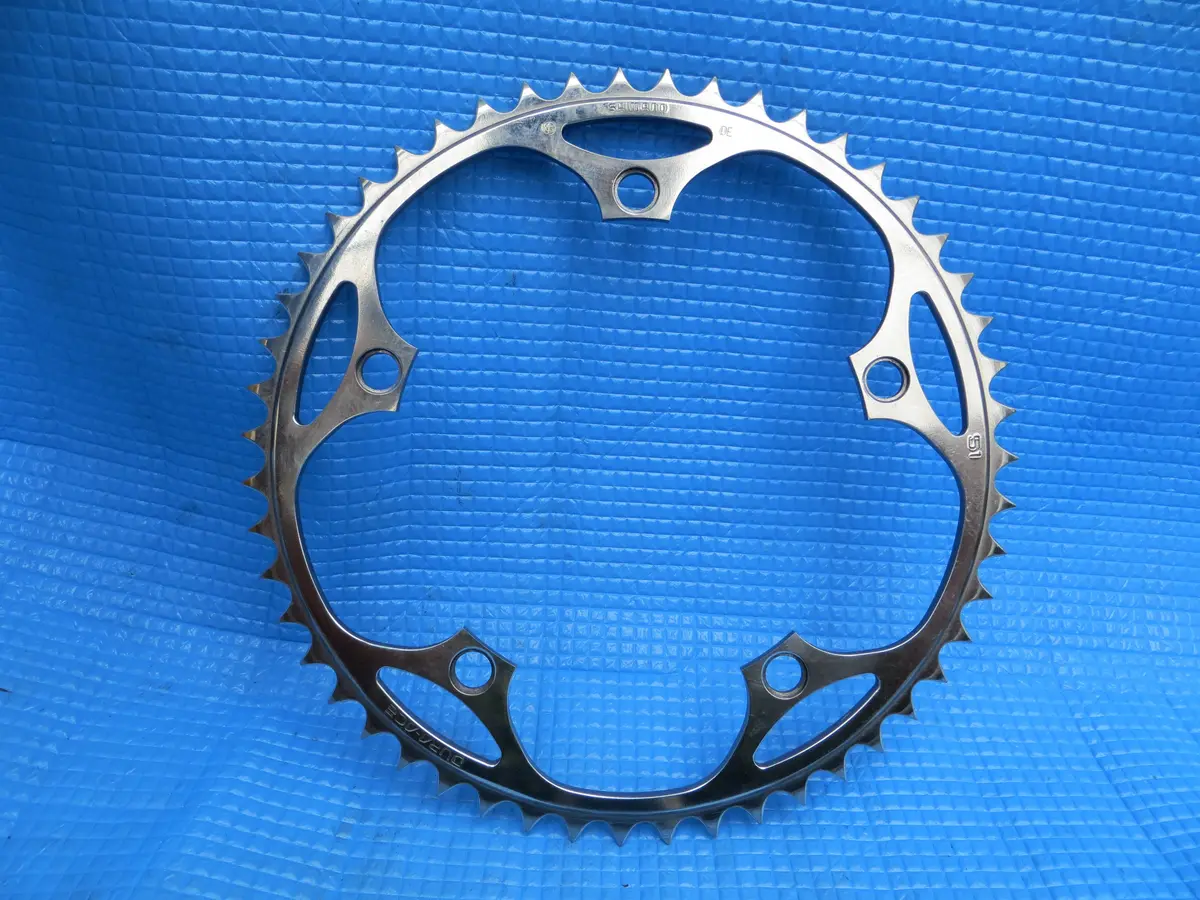 Shimano Fc-7710 1/8" 144Bcd Njs Chainring 51T Mirror Finish (22090305) 1