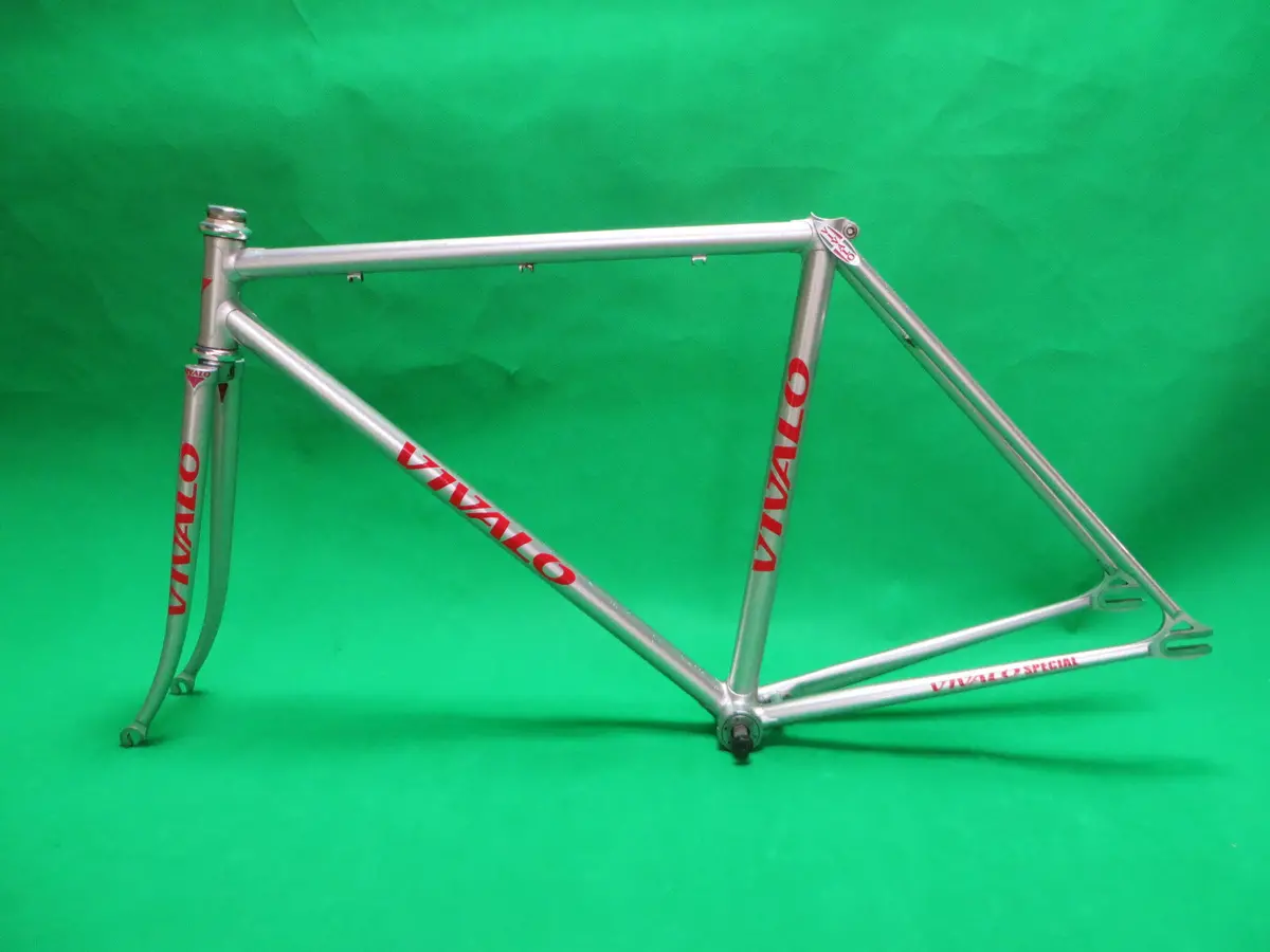 Vivalo // Silver With Rainbow Flake / Drilled For Brakes // 47.5Cm 1
