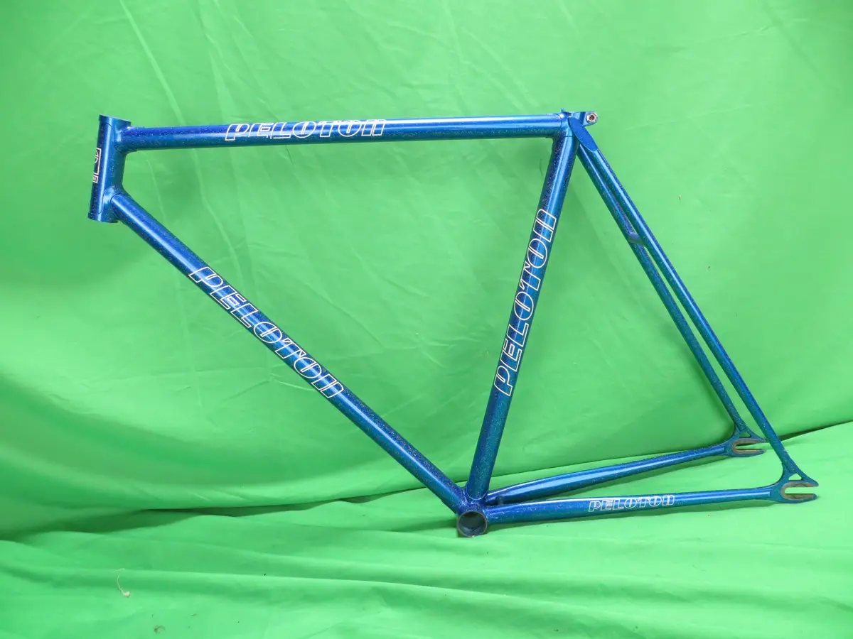 Peloton // Blue With Rainbow Flake // 52.5Cm // For Repairs 1