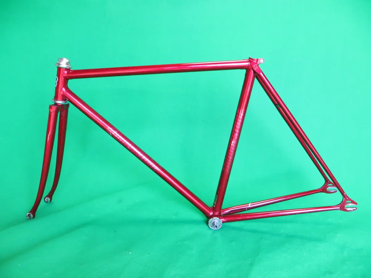 Bridgestone // Red Metallic Ishiwata 019 // 51Cm 1