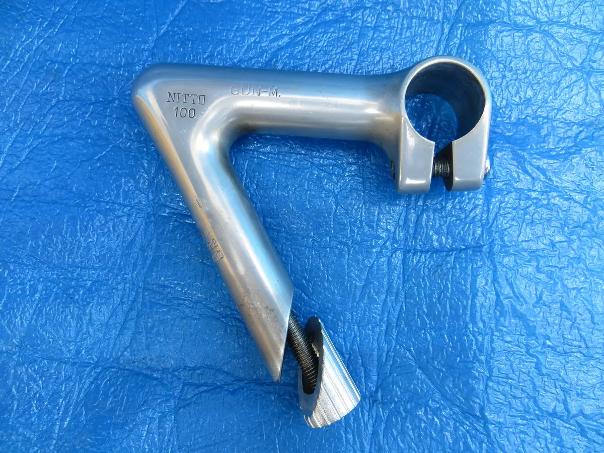 Nitto Jaguar 100Mm 58Degree Njs Approved Aa Stem Gun-Metal (24011901) 1