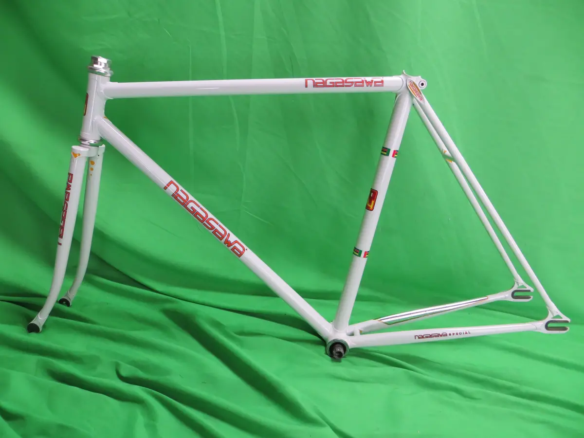 Nagasawa // White // 51.5Cm Used By Ss-Class Keirin Rider #3 1