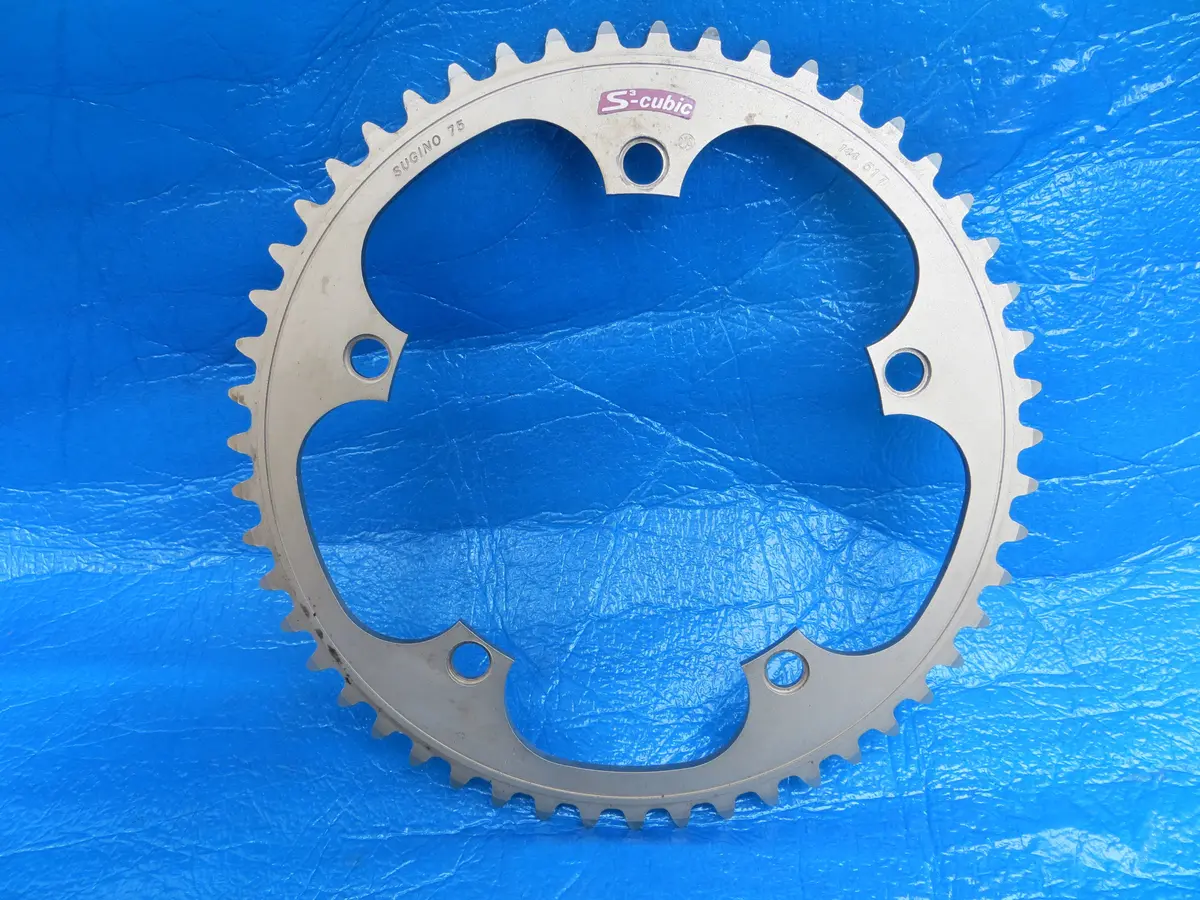 Sugino S-Cubic 1/8" 144Bcd Njs Chainring 51T Matte Finish (24011906) 1