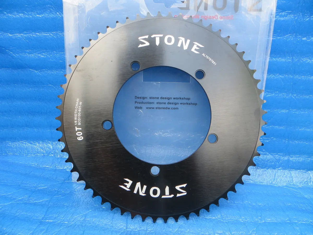 Never Used Stone 1/8" 130Bcd Chainring 60T (25080304) 1