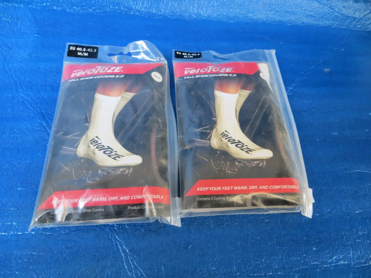 Never Used Velotoze Shoe Cover White Eu/40.5-42.5 1