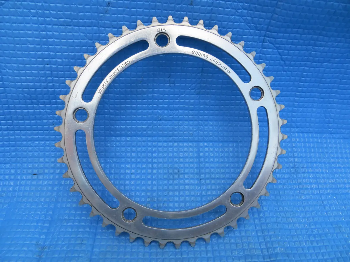 Sugino Mighty Competition 1/8" 151Bcd Chainring 46T Bia (22092228) 1