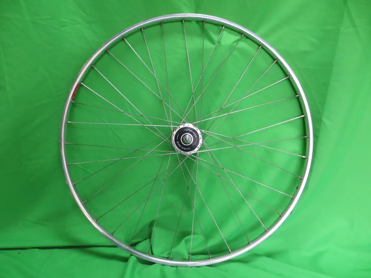 Araya Gold 16B 700C Tubular Njs Rim, Shimano Dura Ace Hb-7600 36H Njs 100Mm/9Mm Front Hub (24110503) 1