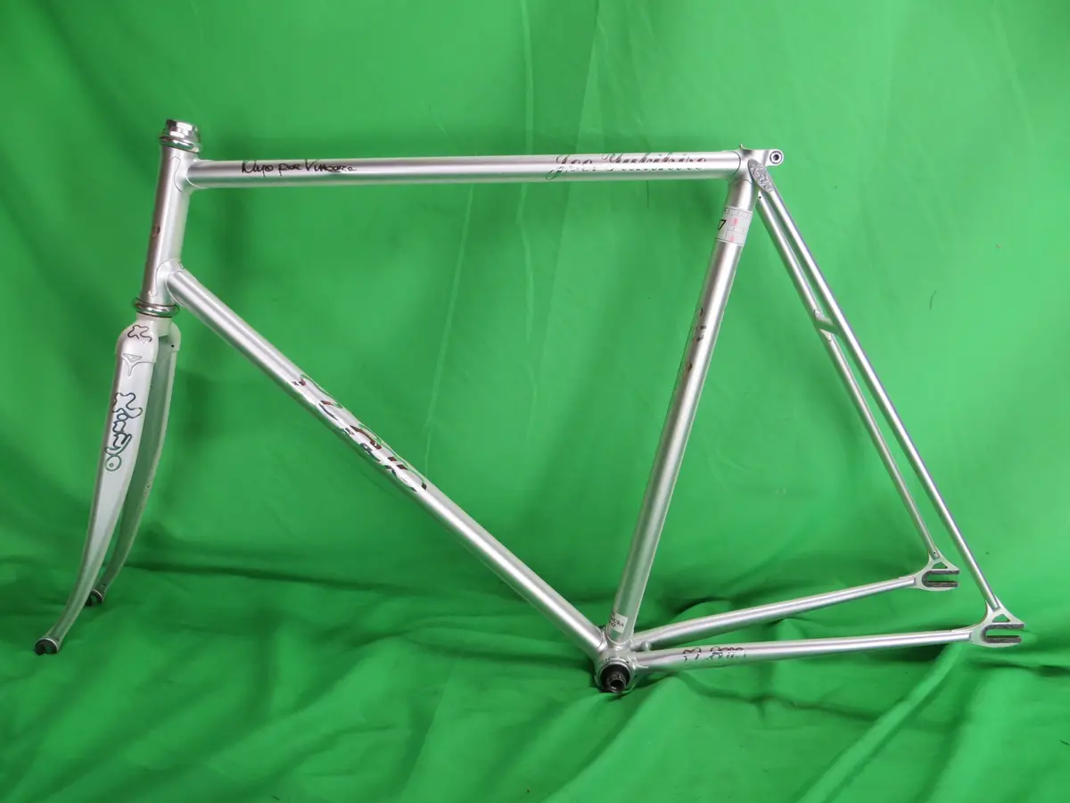Kiyo Miyazawa Columbus Max Fork //  Platinum Silver White Fade // 56Cm 1