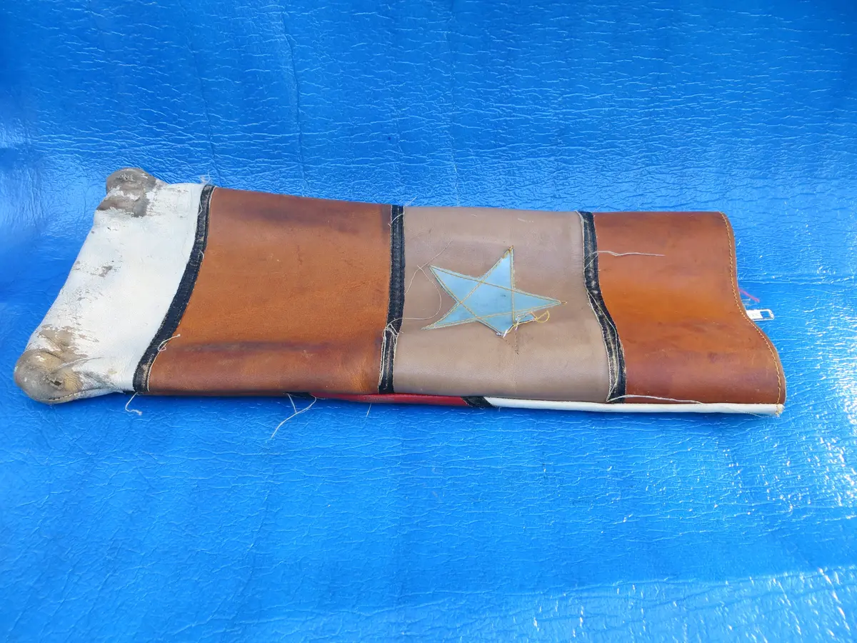 Vintage Leather Front Fork Cover Protector (24012709) 1