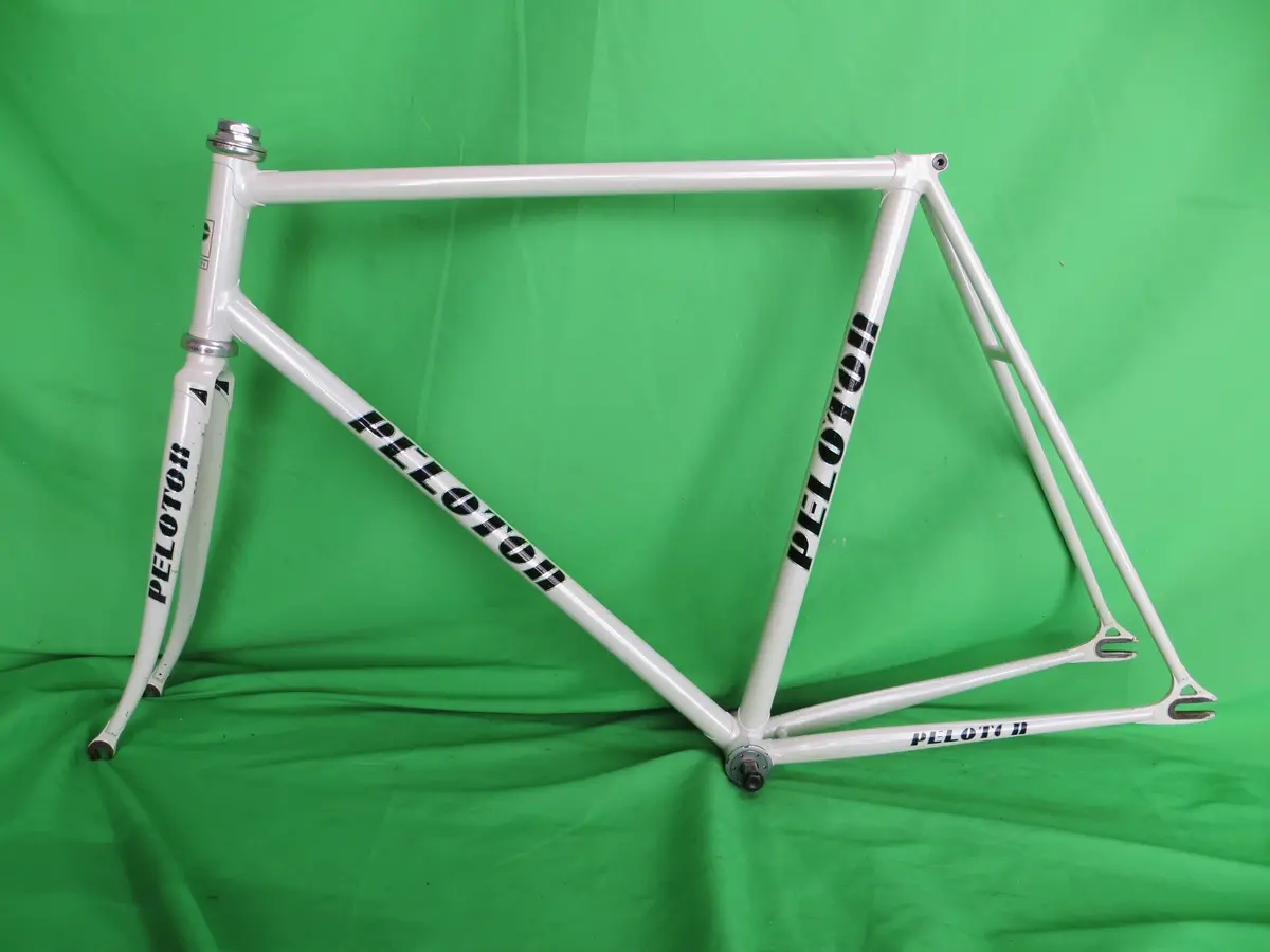 Peloton // White With Rainbow Flake // 56Cm 1