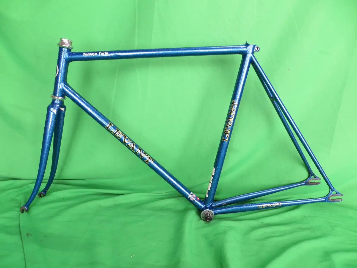Levant Columbus Spirit Keirin // Dark Blue With Silver Flake // 54.5Cm 1