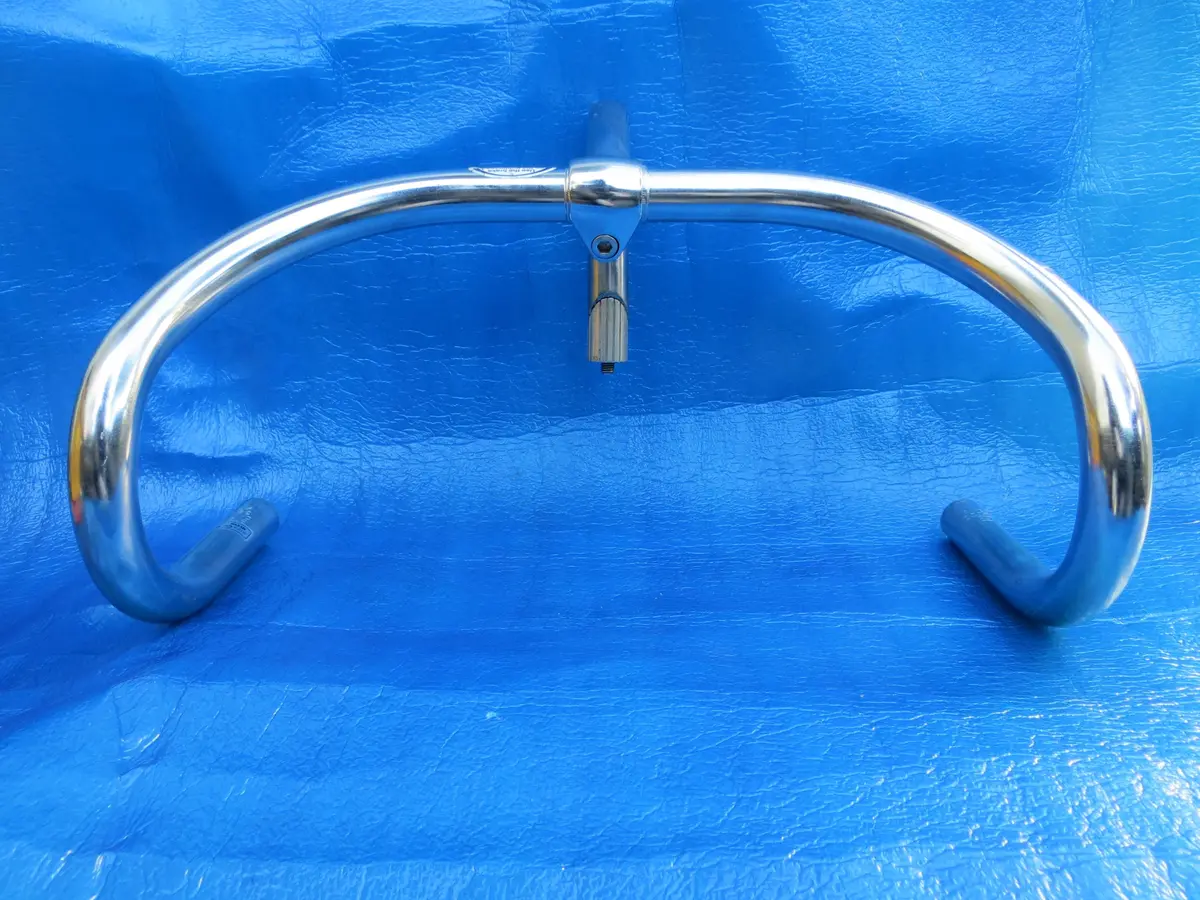 B123 380Mm Crmo Njs Handlebar, Nitto Jaguar, 95Mm/58 Degree Steel Njs Stem (24012902) 1