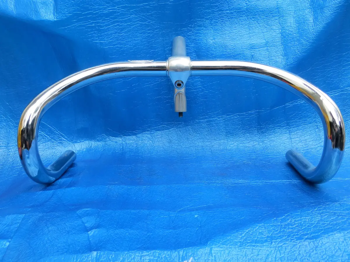 B125 390Mm Steel Njs Handlebar, Nitto Jaguar, 110Mm/58Egree Aa Njs Stem (24020408) 1