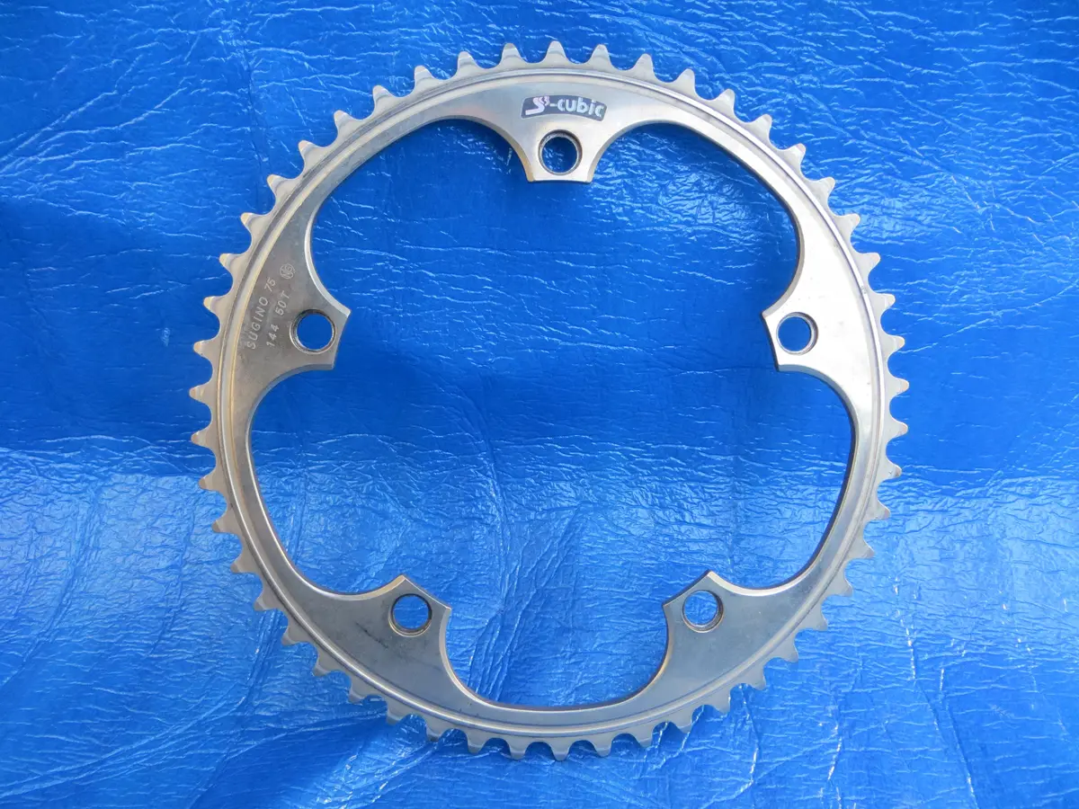 Sugino S-Cubic Mirror Finish 144Bcd Njs Chainring 50T (24121805) 1