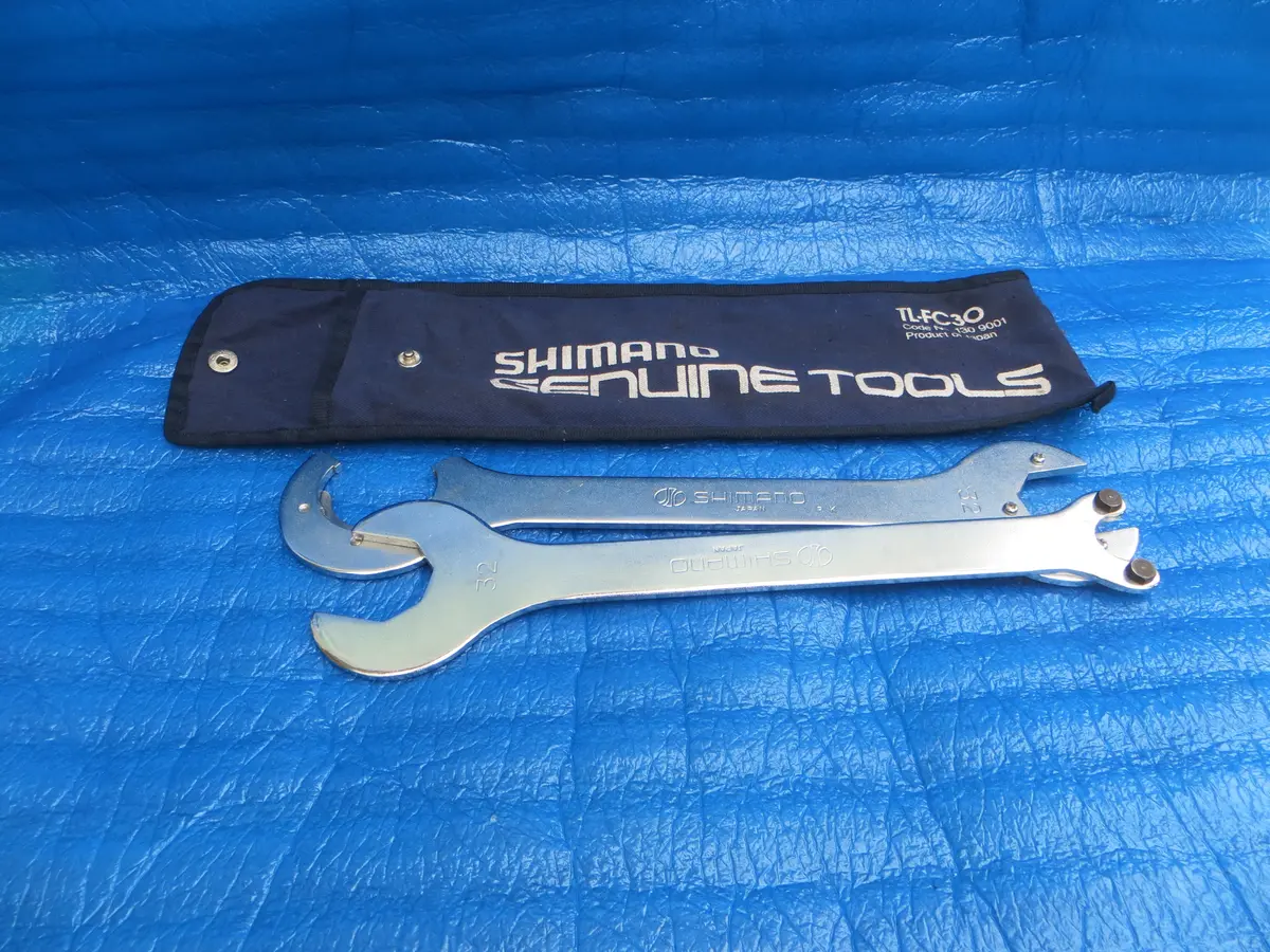 Nos Vintage Shimano Headset Wrenches 32Mm Bottom Bracket Pin Spanner Tools (25090301) 1