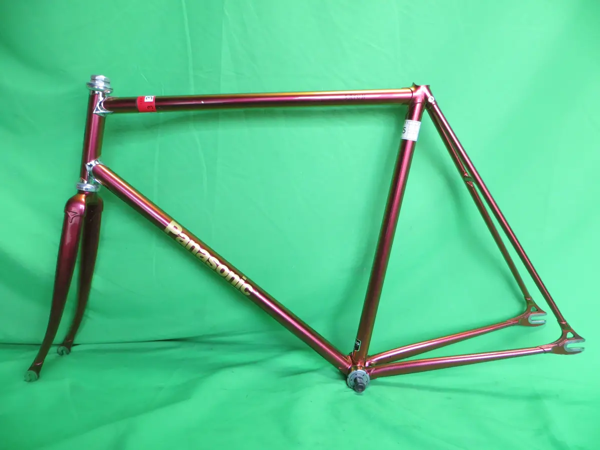 Panasonic Columbus Max Fork // Aurora / Chrome Plated Lugs // 56Cm 1