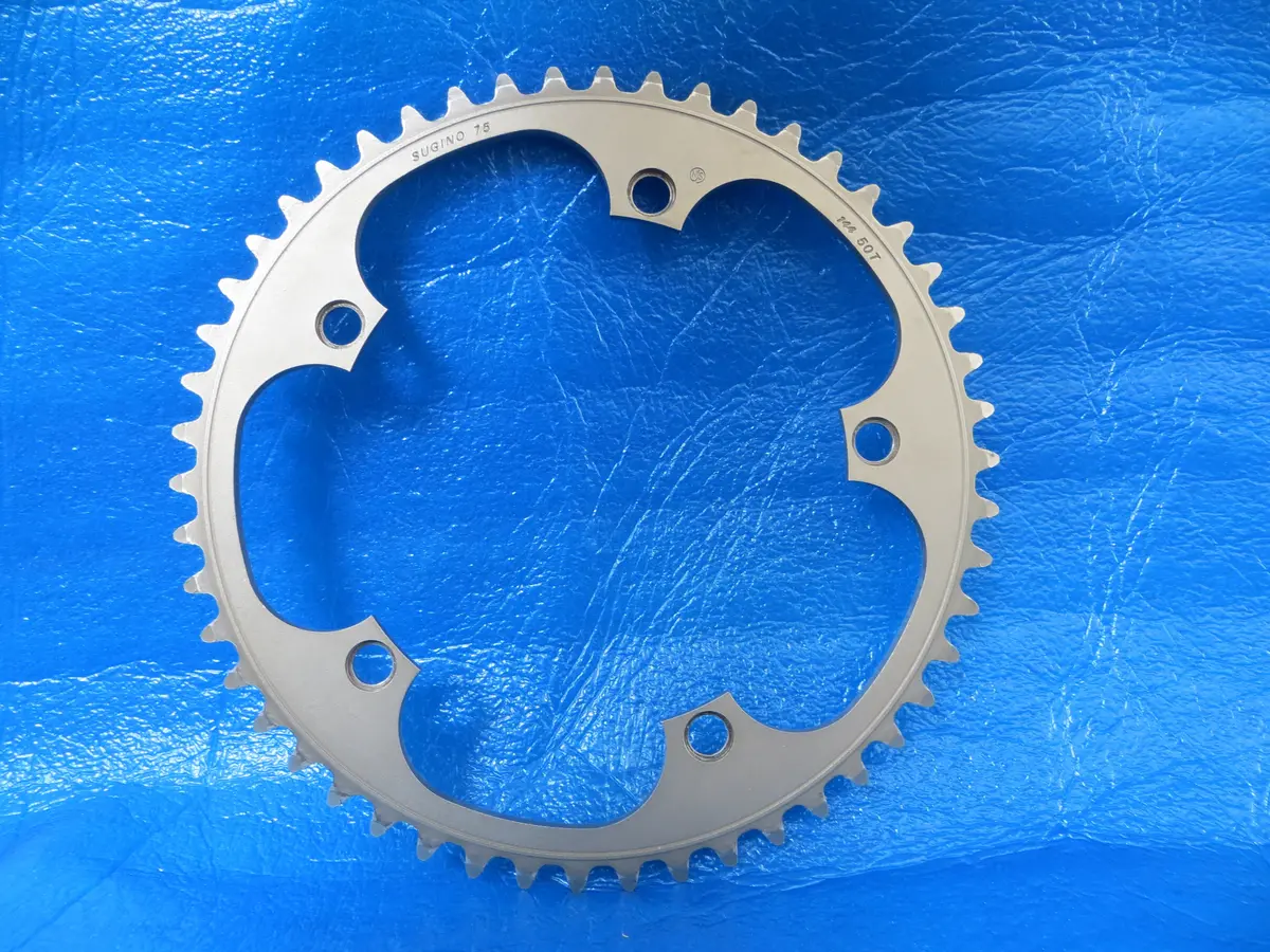 Sugino S-Cubic 1/8" 144Bcd Njs Chainring 50T Matte Finish (230709267) 1
