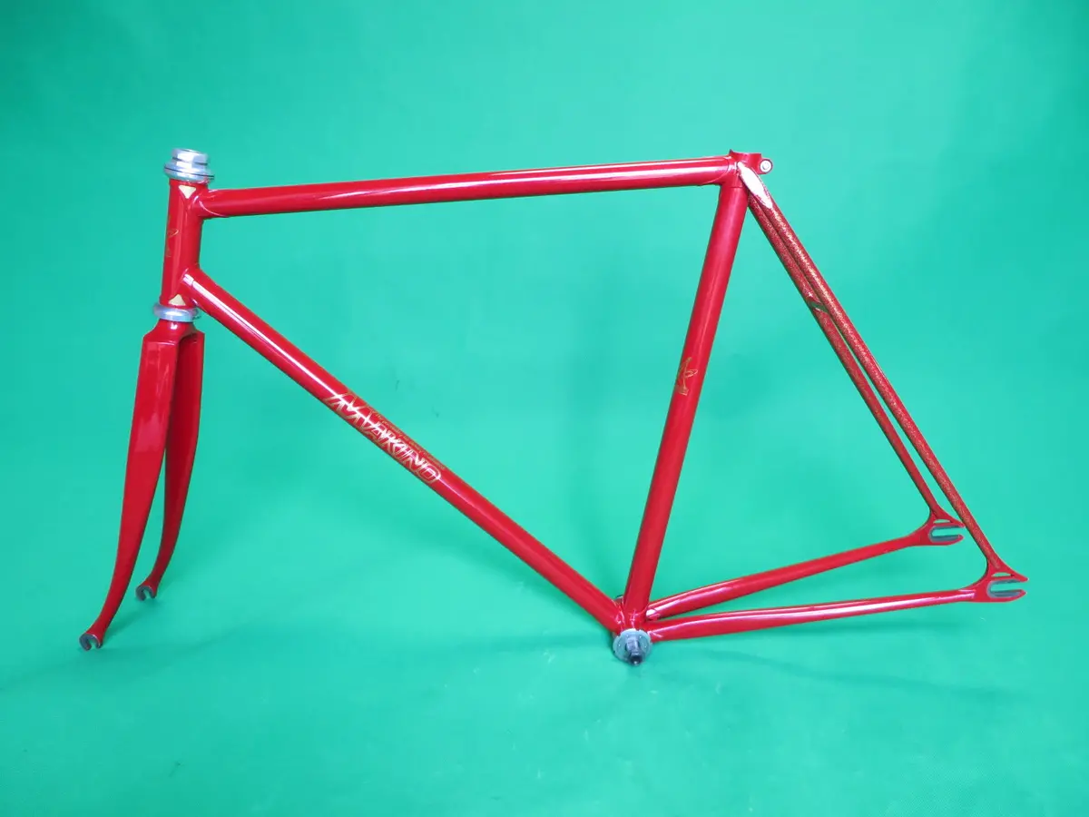Makino // Red With Gold Flake // Columbus Max Fork // 53Cm 1