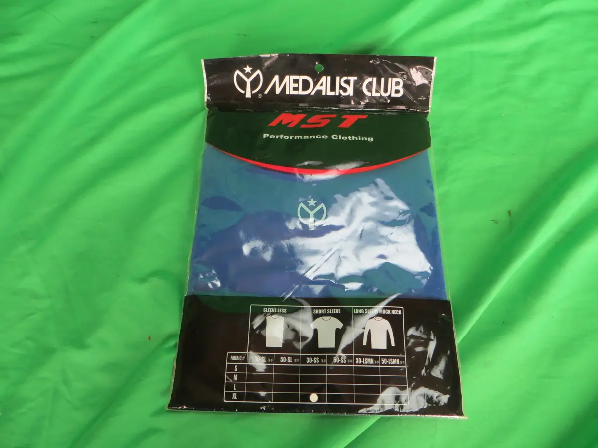 Never Used Medalist Club Mst Short Sleeve Shirt Japanese Xl Size (American L) /250105 1