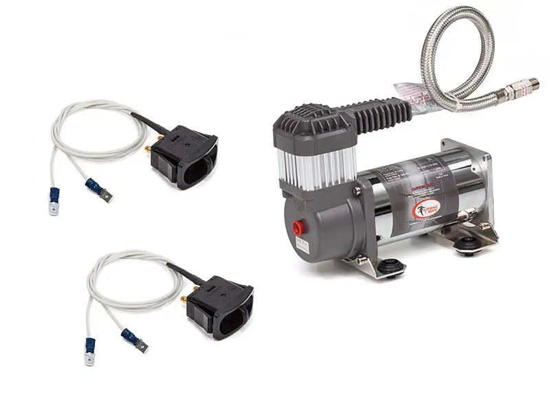 Ac3002-24 - 24V Dual Electric Paddle Air Control Kit With Heavy Duty Compressor (No Air Tank) 1