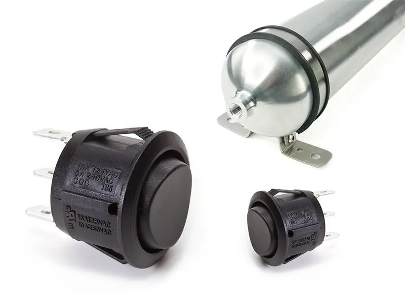 Ac1061 - Dual Rocker Air Control Kit With 1 Gallon Air Tank (No Compressor) 1